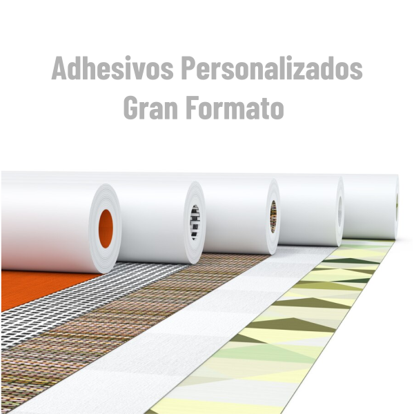Adhesivos Impresos en Gran Formato